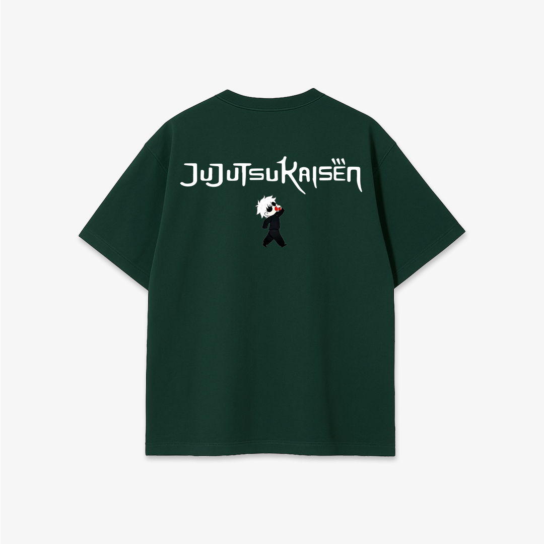 JuJutSu Kaisen Blooded - Printed Oversized T-Shirt